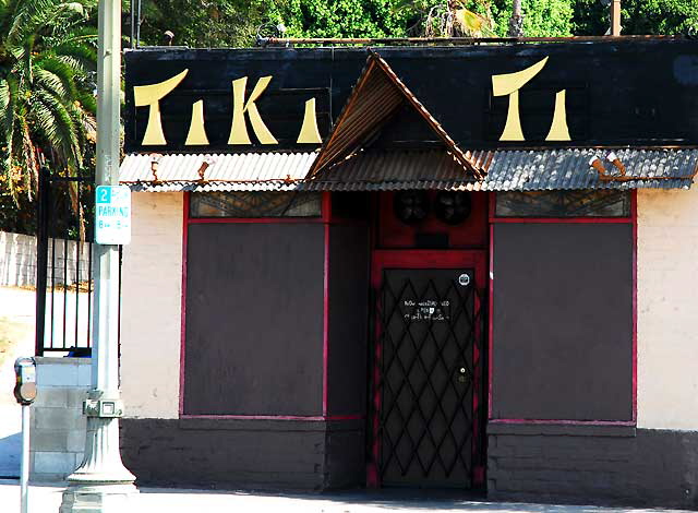 Tiki Ti, Sunset Boulevard in Silverlake