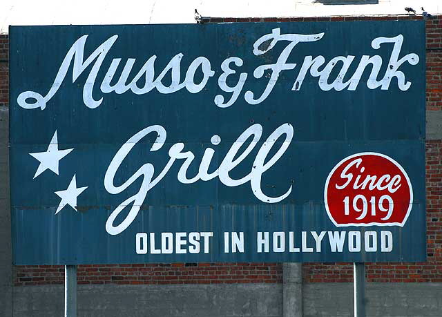 Musso and Frank, Hollywood