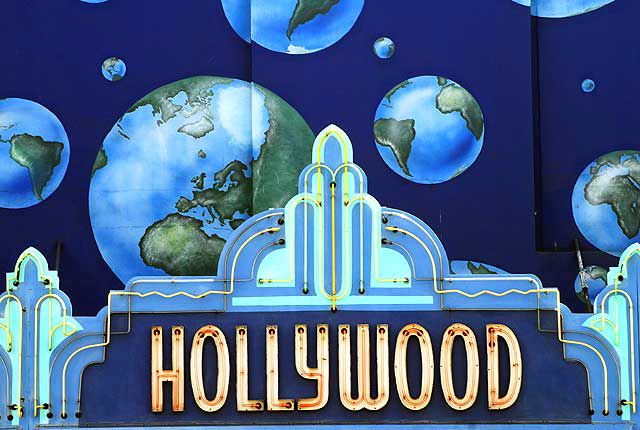 Neon faade, Hollywood Boulevard