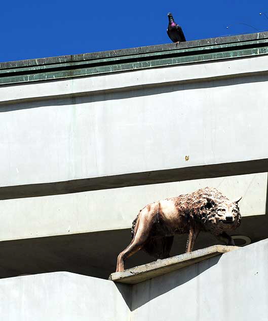 The "wolf house" on Ocean Front Walk in Venice Beach