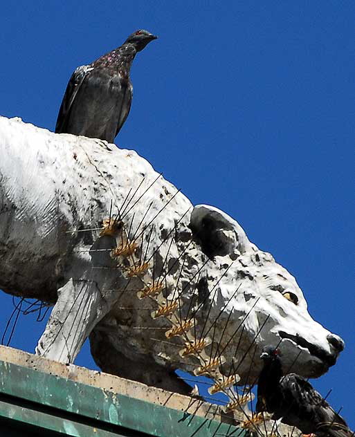 The "wolf house" on Ocean Front Walk in Venice Beach