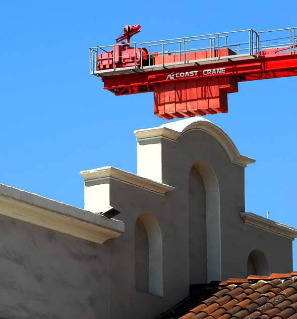 Outpost Building on Hollywood Boulevard Outpost Building on Hollywood Boulevard