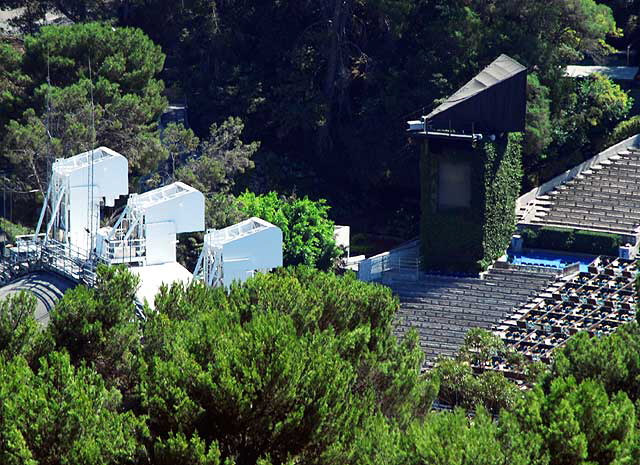Hollywood Bowl from Mulholland Drive