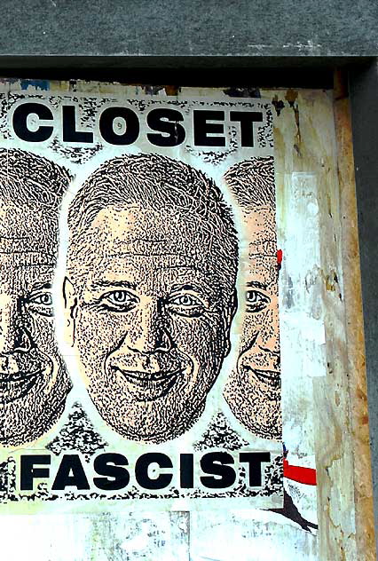 LA Mural Front political poster, Sunset Boulevard in Echo Park - Glenn Beck