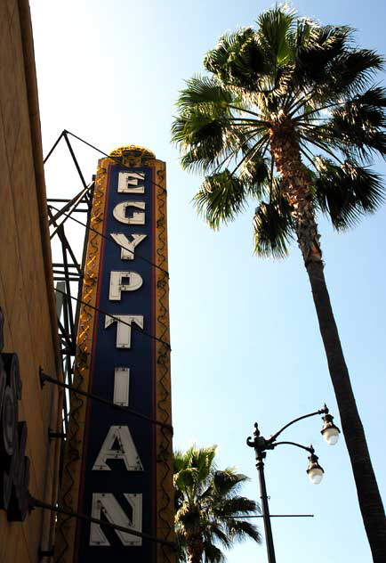 The Egyptian Theater, Hollywood Boulevard