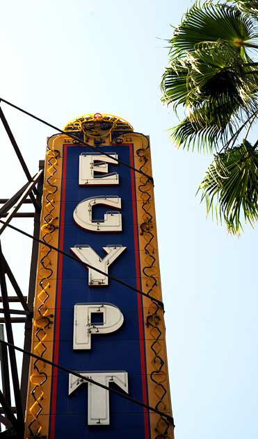The Egyptian Theater, Hollywood Boulevard