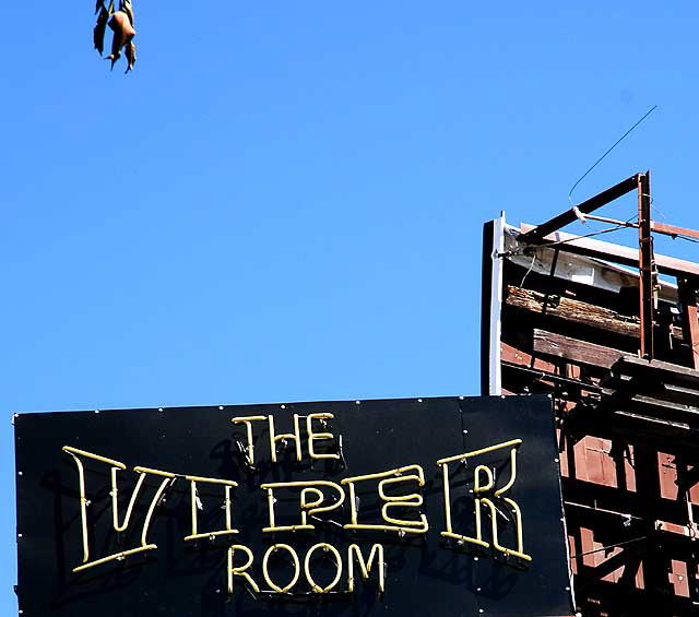 Marquee at the Viper Room on the Sunset Strip 