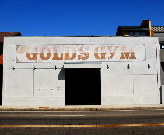 The original Gold's Gym, Pacific Avenue, Venice Beach