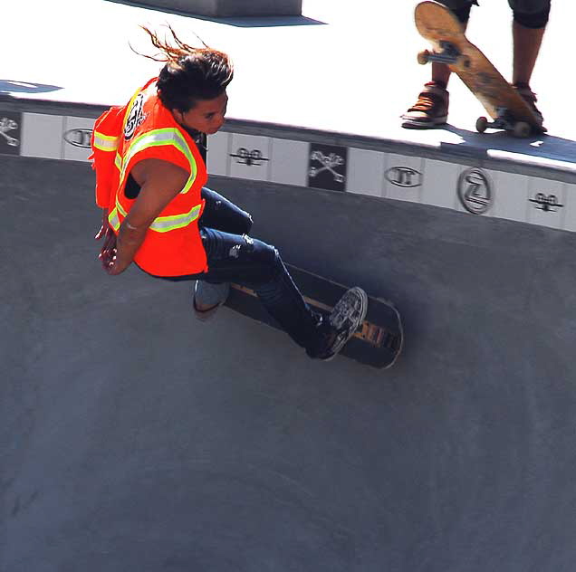 Venice Beach Skate Park, Windward Avenue and Ocean Front Walk, Monday, October 5, 2009 (two days after it opened)
