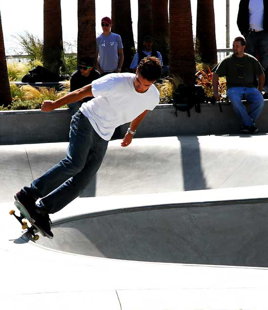 Venice Beach Skate Park, Windward Avenue and Ocean Front Walk, Monday, October 5, 2009 (two days after it opened)