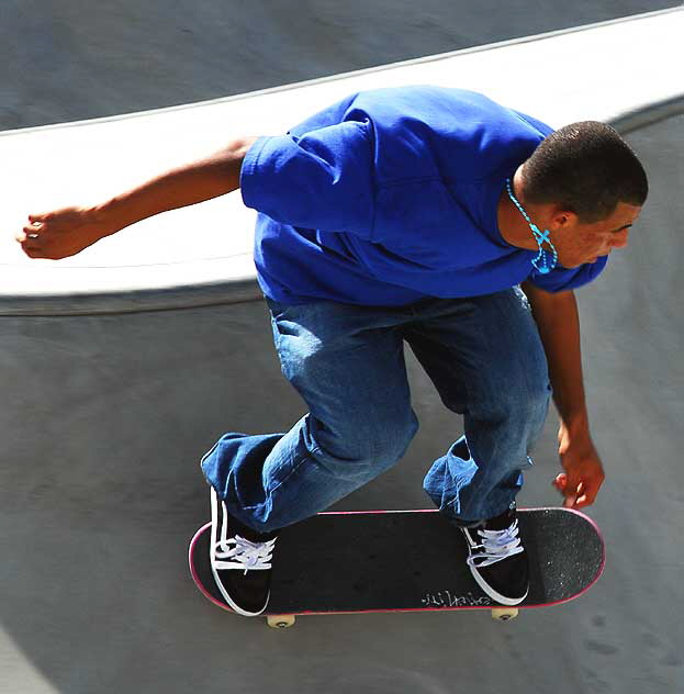 Venice Beach Skate Park, Windward Avenue and Ocean Front Walk, Monday, October 5, 2009 (two days after it opened)