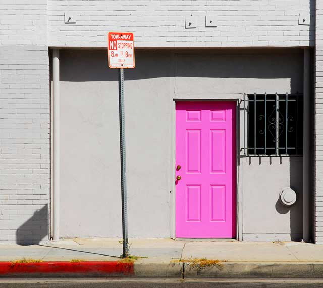 Pink Door, Pacific Avenue, Venice Beach