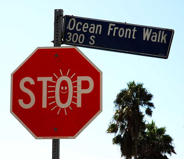 Street Sign, Venice Beach 
