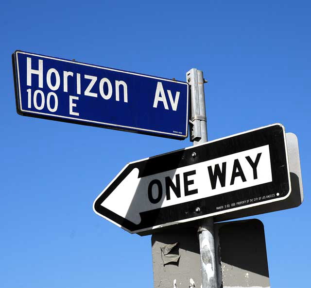 Street Sign, Venice Beach 