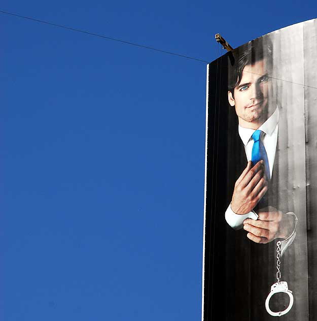 Billboard for the televisions show "White Collar Crime - Hollywood and Highland