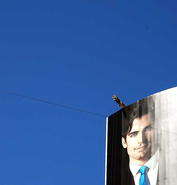 Billboard for the televisions show "White Collar Crime - Hollywood and Highland