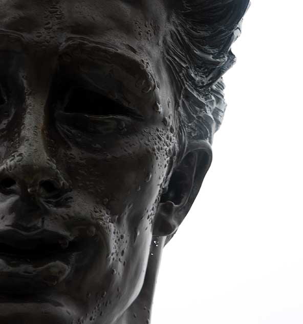Bust of James Dean at the Griffith Park Observatory