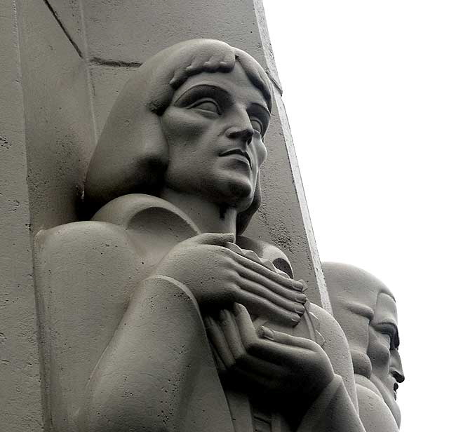 Astronomers Monument, Griffith Park Observatory - Copernicus
