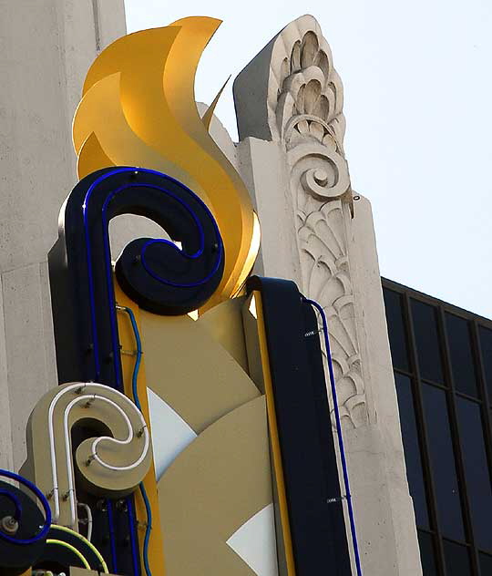 The Saban Theater, formerly the Wilshire Theater, 8440 Wilshire Boulevard, at the east end of Beverly Hills - 1930, S. Charles Lee