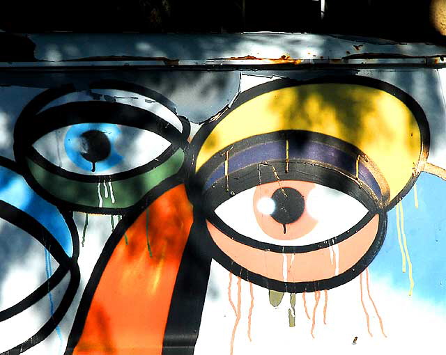 Eye Van, painted by the Belgian-born muralist named Chase