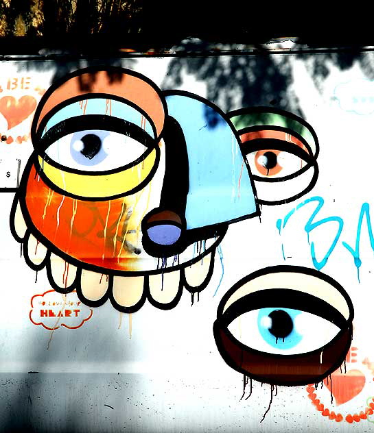 Eye Van, painted by the Belgian-born muralist named Chase