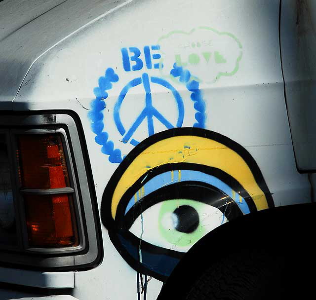 Eye Van, painted by the Belgian-born muralist named Chase