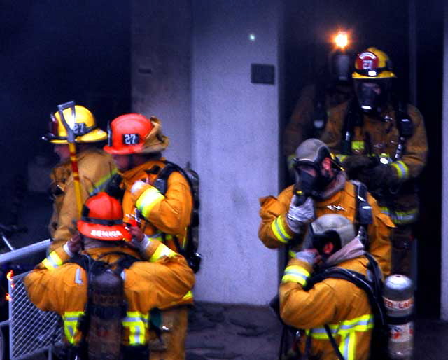 Apartment fire at 1606 North Laurel Avenue, Sunday morning, October 25, 2009