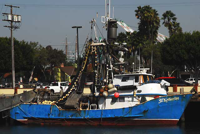 The commercial fishing fleet docks in San Pedro