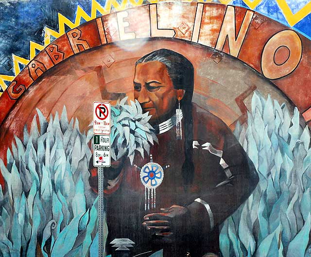 Gabrielino Nation: Spirit of the Sage, 1995, by Johanna Poething 13th and Pacific, San Pedro, California Gabrielino Nation: Spirit of the Sage, 1995, by Johanna Poething 13th and Pacific, San Pedro, California