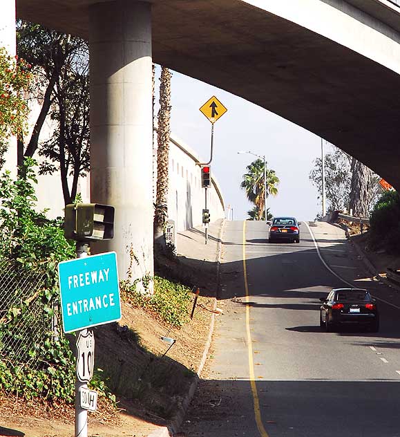 Ramp to the 101 Freeway, Argyle Avenue, Hollywood Ramp to the 101 Freeway, Argyle Avenue, Hollywood