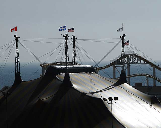 Cirque du Soleil at the Santa Monica Pier 