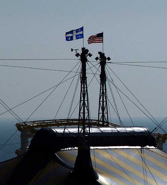 Cirque du Soleil at the Santa Monica Pier 