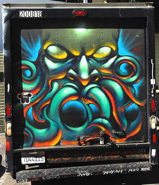 Graffiti Truck, Melrose Avenue, Monday, November 2, 2009