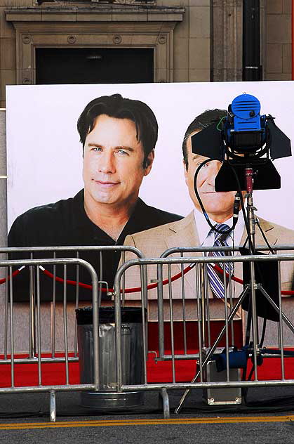 Setting up for the premiere of "Old Dogs" - El Capitan Theater on Hollywood Boulevard, Monday, November 9, 2009