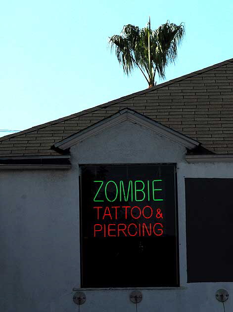 Zombie Tattoo and Piercing - North La Cienega Boulevard in West Los Angeles