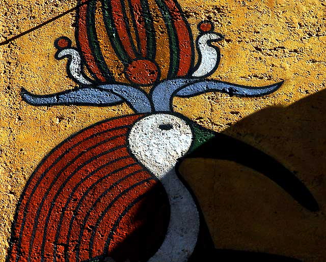 Wall Figure, courtyard of Grauman's Chinese Theater, Hollywood Boulevard