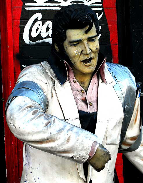 Fiberglass Elvis with Duct Tape, Hollywood Boulevard