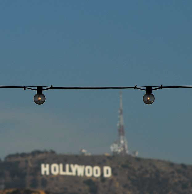 The Hollywood Sign, view from Hollywood and Highland