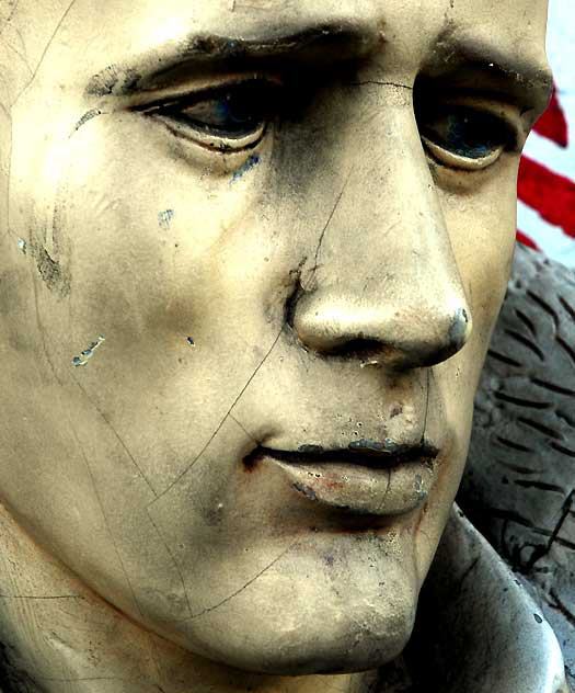 Fiberglass James Dean figure, Hollywood Boulevard