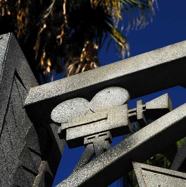 Hollywood Gateway monument, southeast corner of Hollywood Boulevard and La Brea