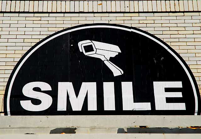 Abandoned Art Deco theater on Sunset Boulevard near Alvarado in Echo Park - "Smile, You're in Los Angeles"