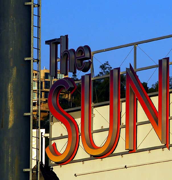 Sunset Plaza Sign