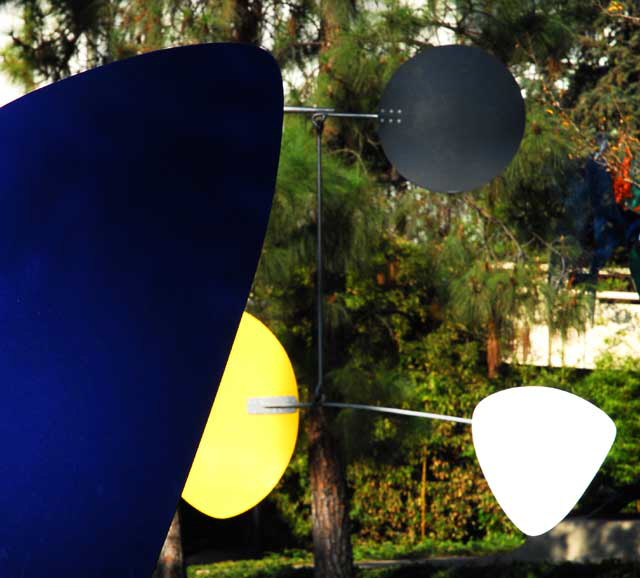 Hello Girls - Alexander Calder, 1964 - Los Angeles County Museum of Art sculpture garden - photographed on Thursday, December 3, 2009