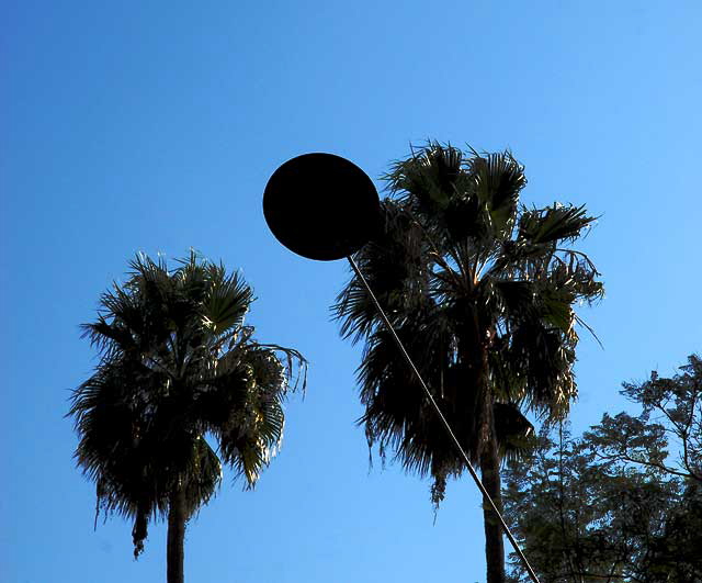 Hello Girls - Alexander Calder, 1964 - Los Angeles County Museum of Art sculpture garden - photographed on Thursday, December 3, 2009