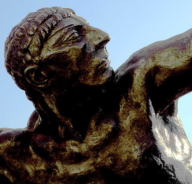 mile-Antoine Bourdelle - "Herakles the Archer" (1909) - Los Angeles County Museum of Art (LACMA) on Wilshire Boulevard