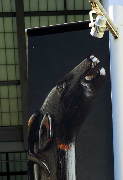 Dog Banner, Los Angeles County Museum of Art (LACMA) on Wilshire Boulevard