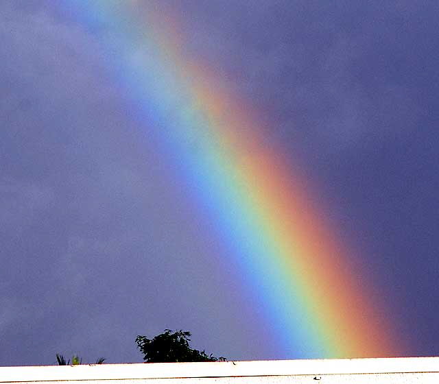 Rainbow over Hollywood