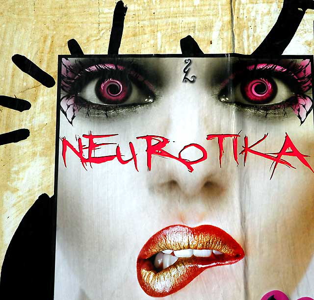 Neurotika poster, Sunset Boulevard, Hollywood