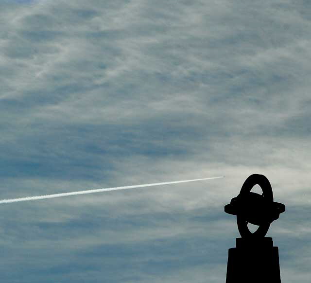 Winter sky at the Griffith Park Observatory