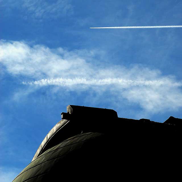 Winter sky at the Griffith Park Observatory